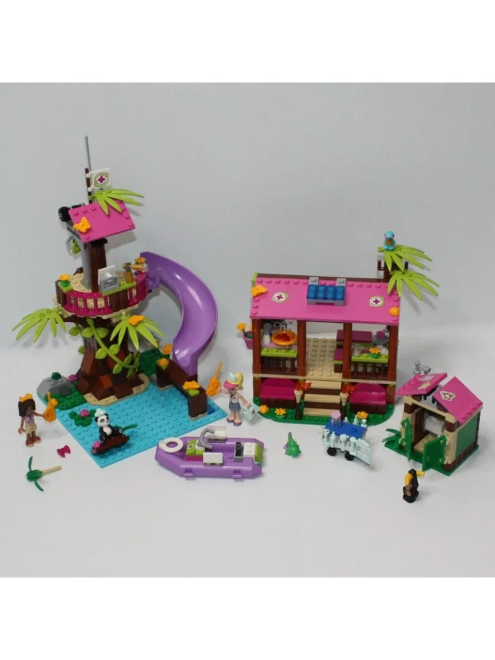 Lego Friends Jungle Rescue Base Complete Set 41038 with Instructions but NO Box